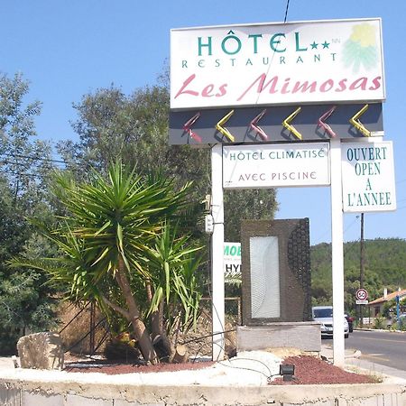 Hotel Les Mimosas Bormes-les-Mimosas Esterno foto